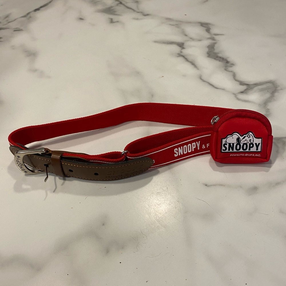 Vintage snoopy belt